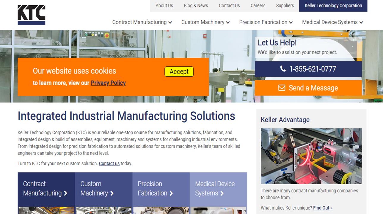 Keller Technology Corporation | Assembly Machinery